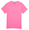 (Safety Pink) Custom T-Shirts – 10 for $99 | 100% Cotton Personalized Shirts for Events, Businesses & Family Reunions